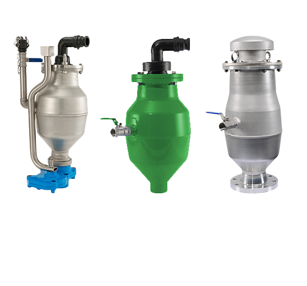 Air release and vacuum valves