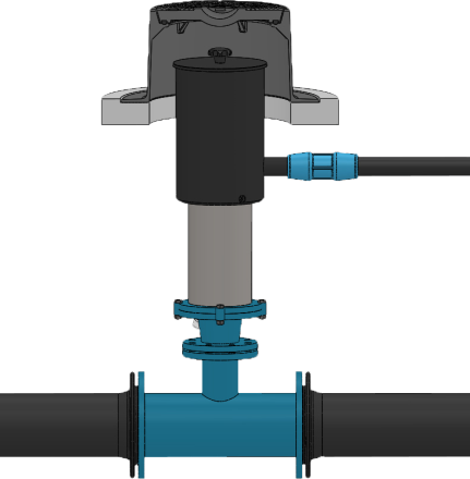 Model 992FP, Flood protection for HaVent automatic air valve set, H-TEC model 992