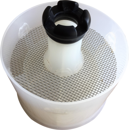 spare part: Debris Shield mounted with Damper ring